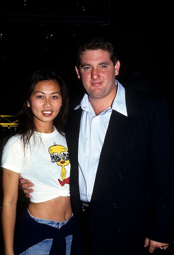 Chris Penn y su pareja