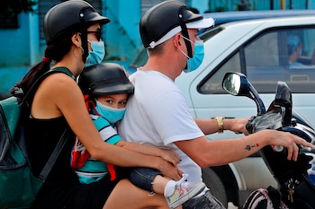 El uso de motocicletas por