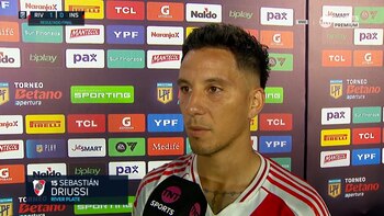 Sebastián Driussi, jugador de River