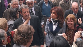 Cristina Kirchner y Julio Cobos,