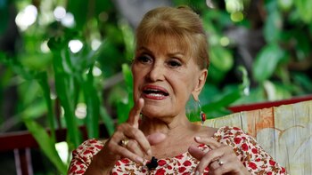 La actriz cubana Mirtha Ibarra,