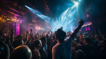 Fiesta rave con luces vibrantes
Éxtasis y diversión nocturna en imagen
Experiencia inolvidable de fiesta rave
Personas entregadas a la euforia en foto
(Imagen ilustrativa Infobae) - visualesIA