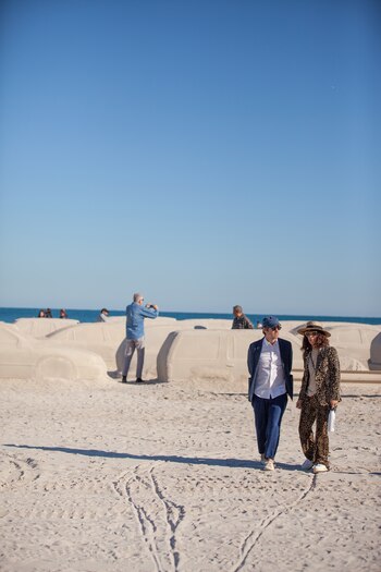 Leandro Erlich y Ximena Caminos,