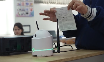 Dispositivo electrónico utilizado en los centros educativos (Cortesía)