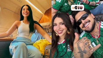 Le recuerdan a Ángela Aguilar cuando dijo que era “25% argentina” tras asistir al partido de la Selección Mexicana