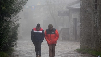 Nieve, niebla y oleaje activan