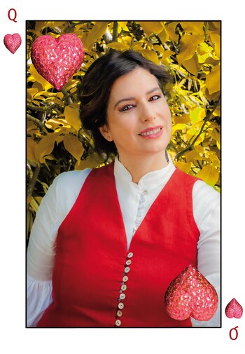 Inés Berton, tea blender, participó