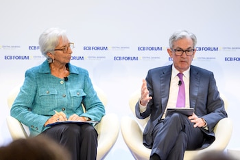 Christine Lagarde, presidenta del Banco