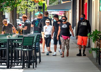 La curva de contagios está