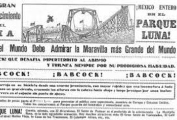 El parque de diversiones era