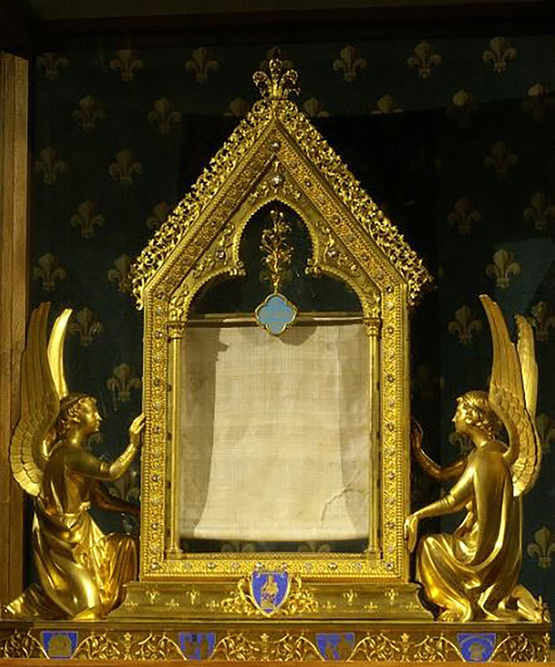 Relicario de la Túnica de la Virgen. Catedral de Chartres, Francia