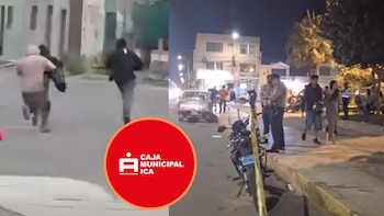 Asalto a Caja Ica en Barranca: seis delincuentes armados desatan balacera frente a Plaza de Armas y huyen tras operativo policial