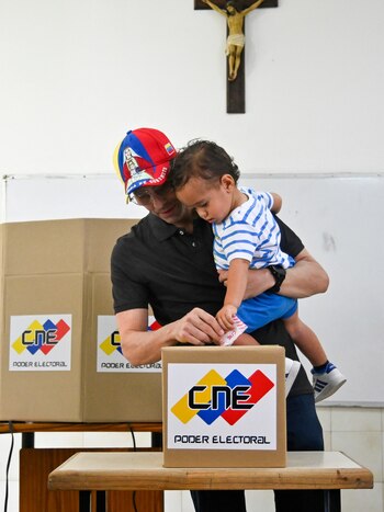 El opositor Henrique Capriles al