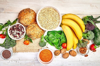 Dietas altas en fibra, con