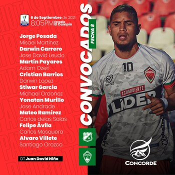 Convocados de Patriotas