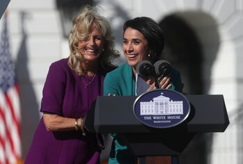 U.S. first lady Jill Biden