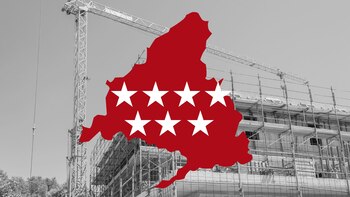 Comunidad de Madrid. (Montaje elaborado