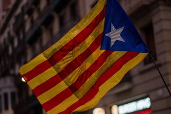 Bandera estelada. (Lorena Sopêna -