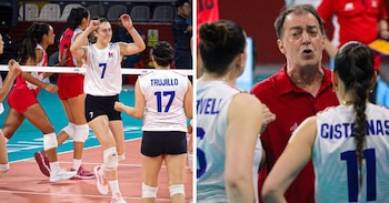 Eduardo Guillaume, técnico de Chile, habla de la magnitud de ganarle a Perú previo al Campeonato Sudamericano de Vóley 2026.