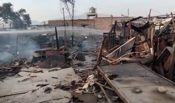 Accidente en taller clandestino de