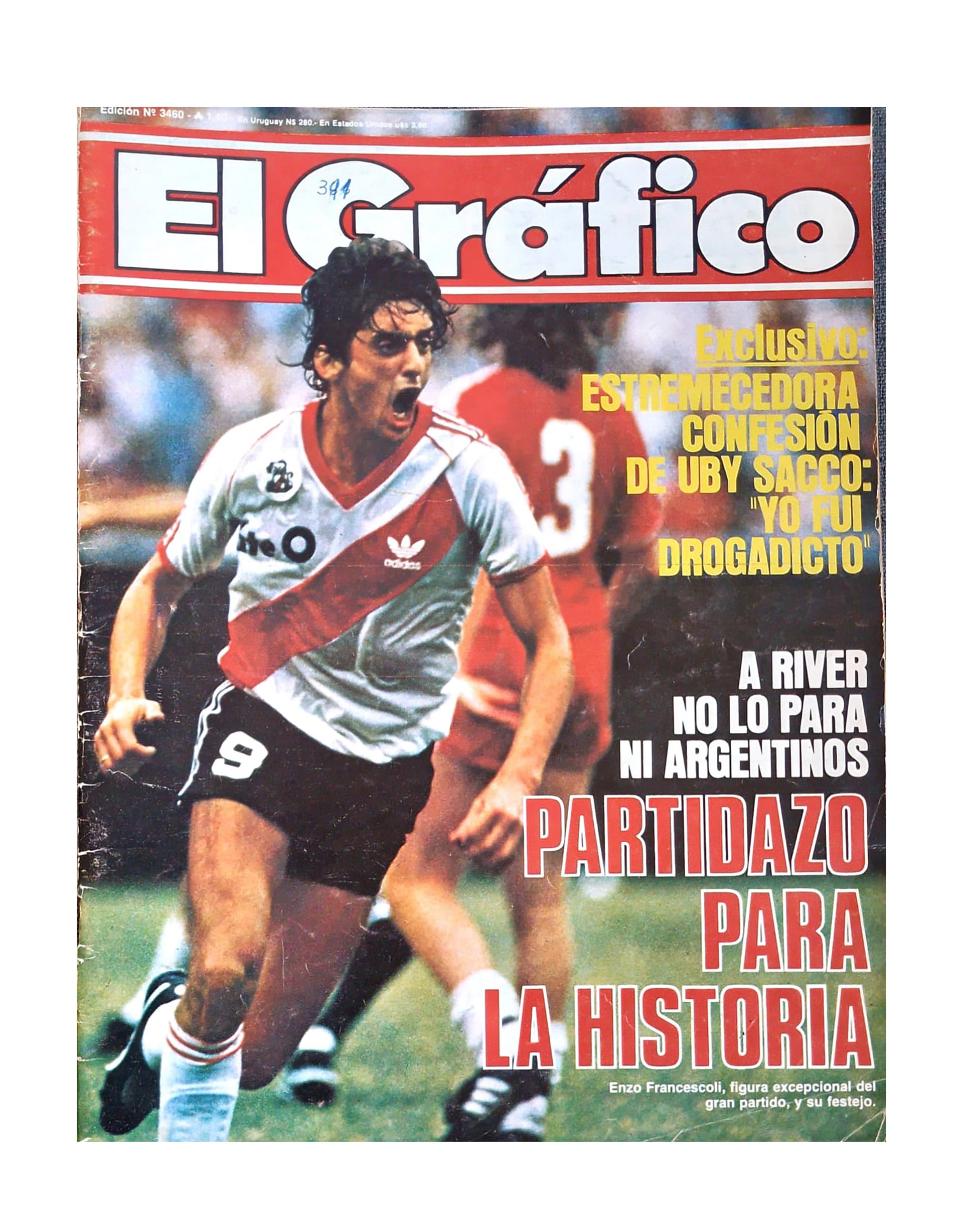 Desde la tapa de El Gráfico ya quedaba claro que era un partidazo para la historia