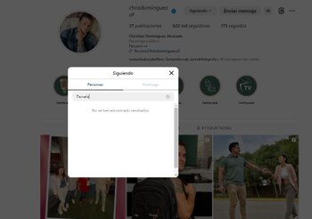 Christian Domínguez y Pamela Franco