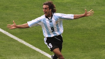 Gabriel Batistuta es el segundo