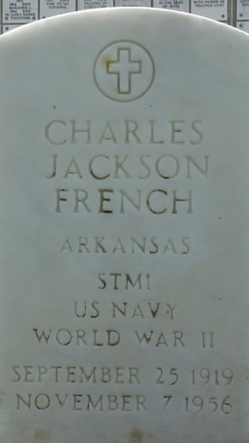 Lápida que recuerda al veterano