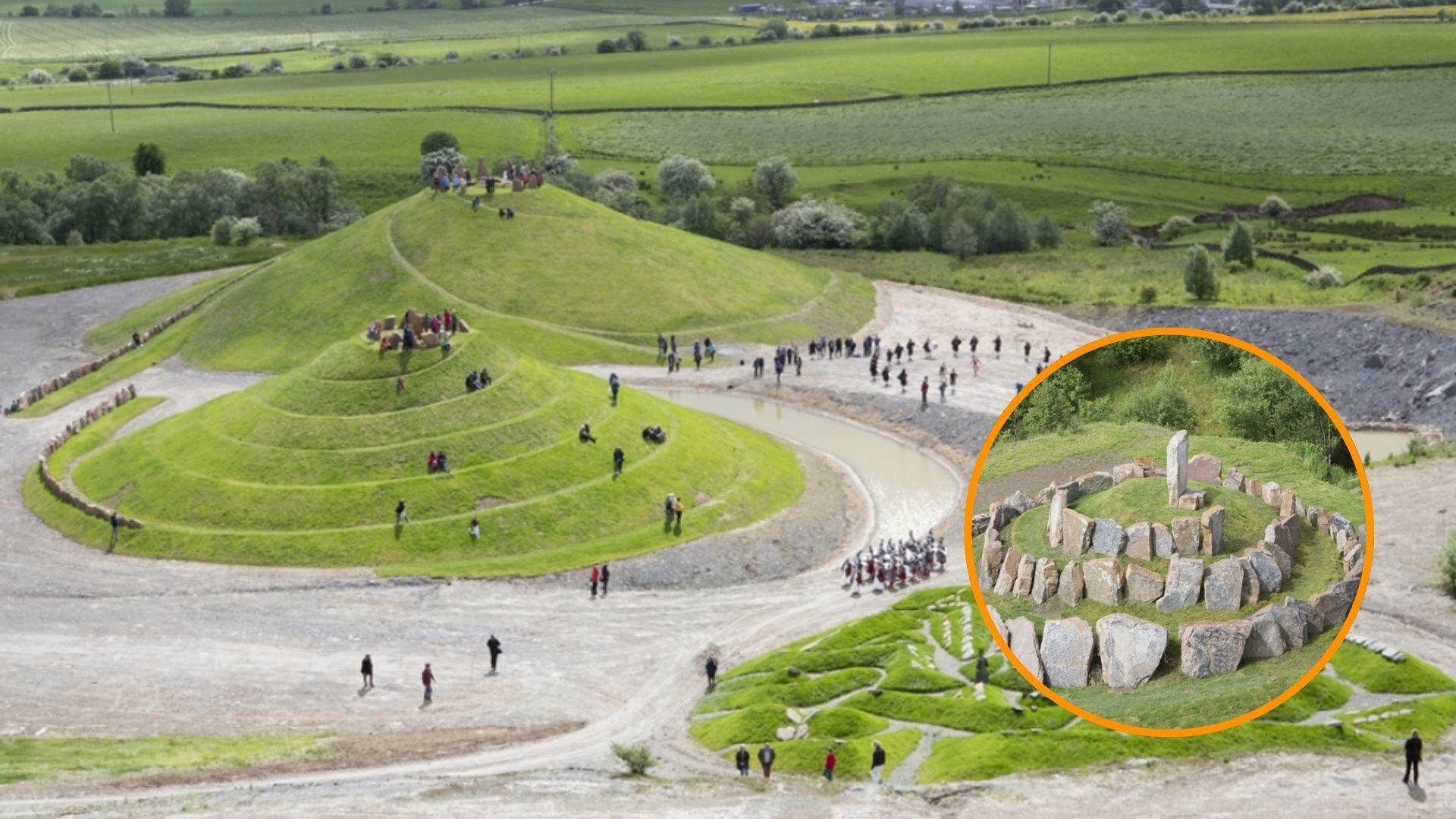 Multiverso de Crawick. (Oficina de Turismo de Escocia)