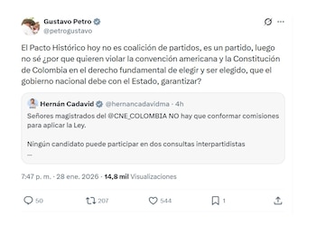 Con este mensaje, el presidente