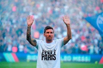 Messi fue presentado en el