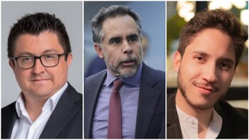 Periodista Ricardo Ospina, senador Armando