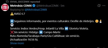 Actualización del MB, 18 de