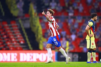 Cristián Calderón anotó tres goles