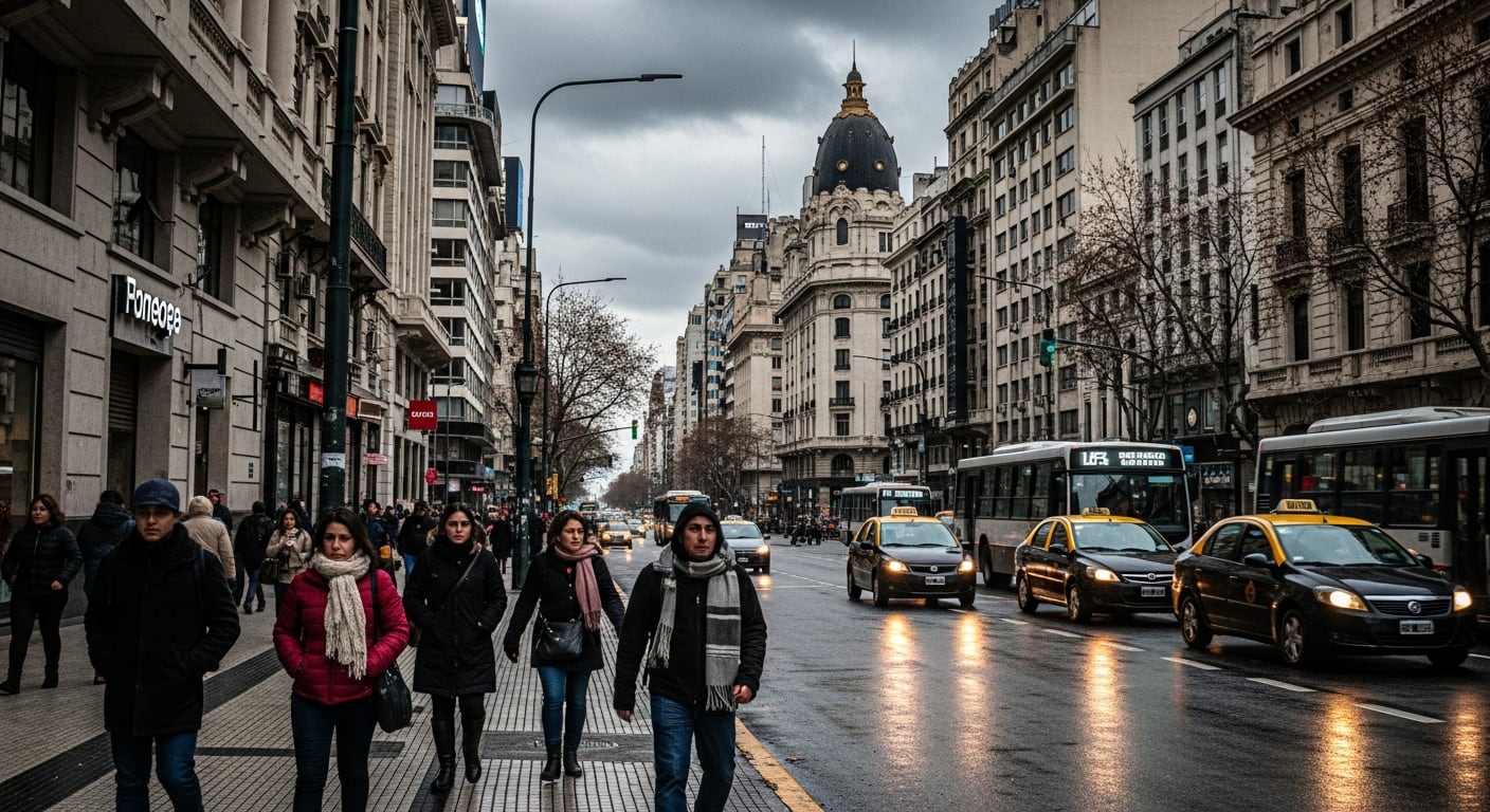 El pronóstico anticipa algunas lluvias en la provincia y temperaturas muy bajas (Imagen Ilustrativa Infobae)