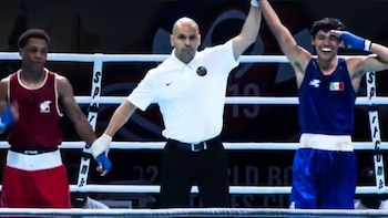 Josué Zepeda pidió ayuda para viajar a Montenegro y competir en la Copa Mundial de Boxeo Sub-19. El campeón mexicano lo apoyó económicamente y el joven ganó en su debut. (Especial)