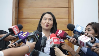 Keiko Fujimori asegura que si logra la Presidencia de Perú "será solo por cinco años"