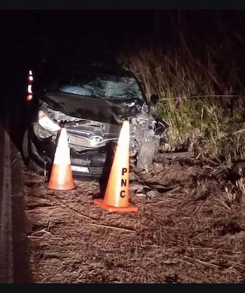 Vehículo involucrado en el accidente
