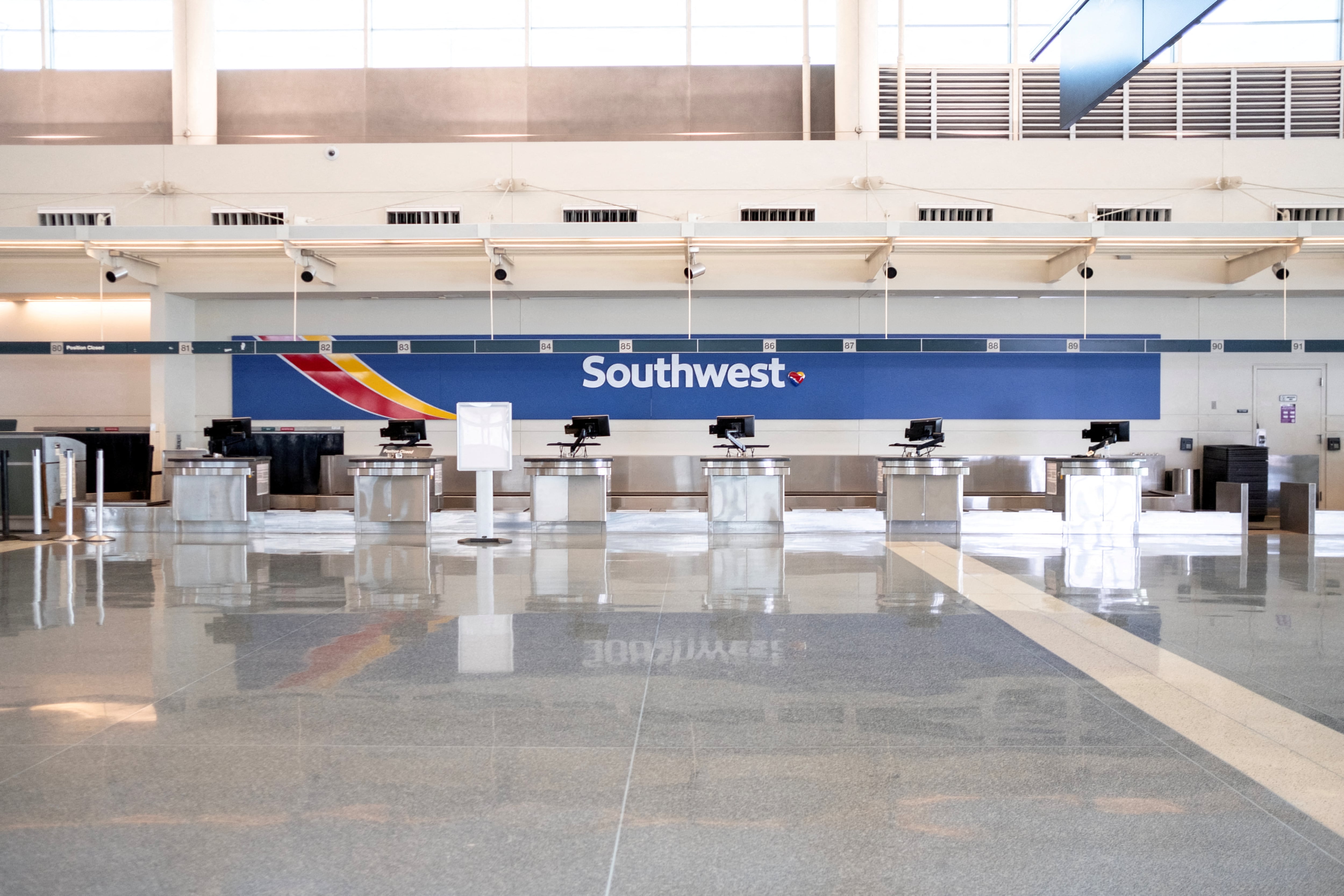 Las salas VIP de Southwest Airlines estarán en los aeropuertos de Austin, Baltimore, Honolulu y Nashville, según la etapa inicial del plan (REUTERS/Jim Vondruska/File Photo)