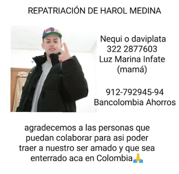 La familia busca recolectar 25