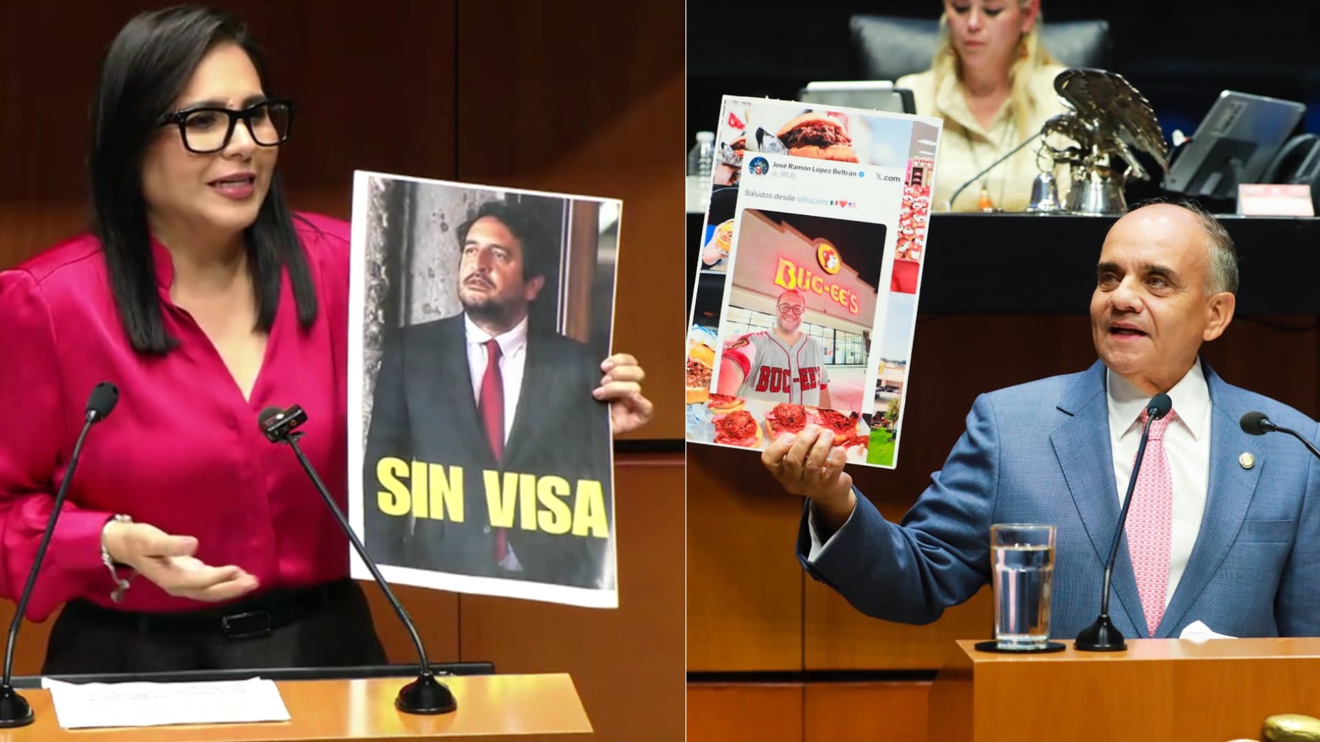 Legisladores de oposición se lanzaron contra los hijos del expresidente Andrés Manuel López Obrador.