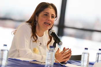 Iris Marín, defensora del pueblo de Colombia - crédito Colprensa