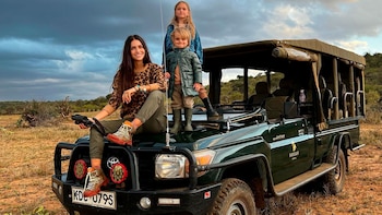 Zaira Nara y su familia de vacaciones en África
