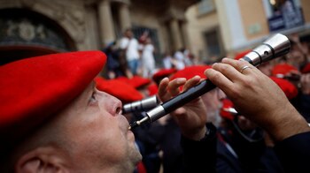 Los músicos no faltaron a