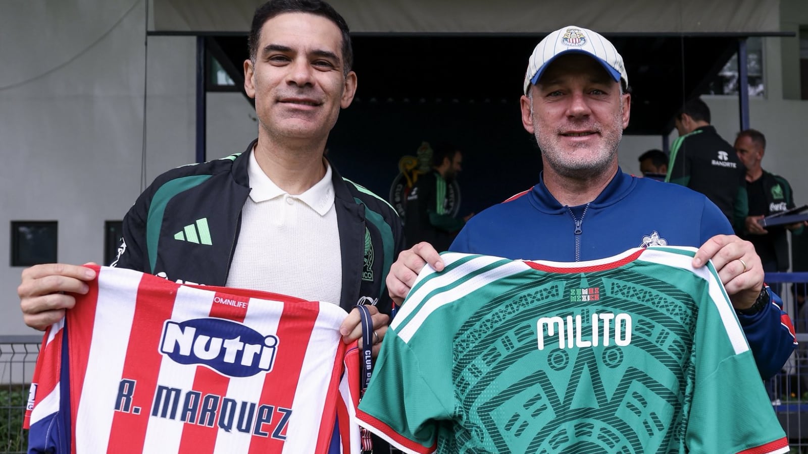 Marquéz estuvo en Verde Valle. @Chivas
