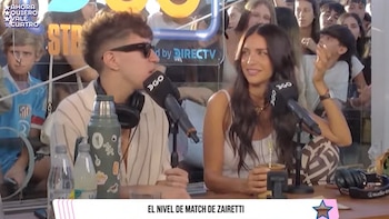 El reencuentro de Zaira Nara