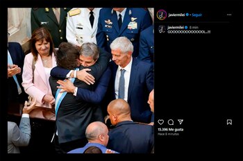 Javier Milei festejó la inflación