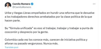 El embajador de Colombia en