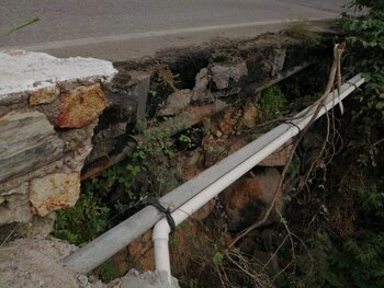 Un segundo socavón en Acapulco