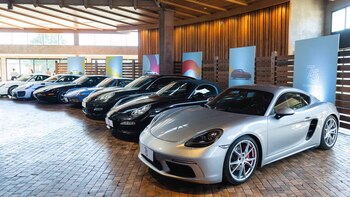 Porsche Argentina exhibió modelos desde